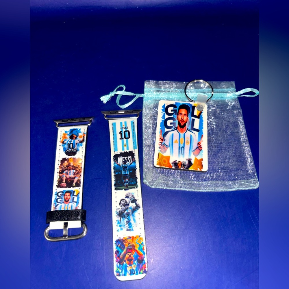 Messi watchband and keychain